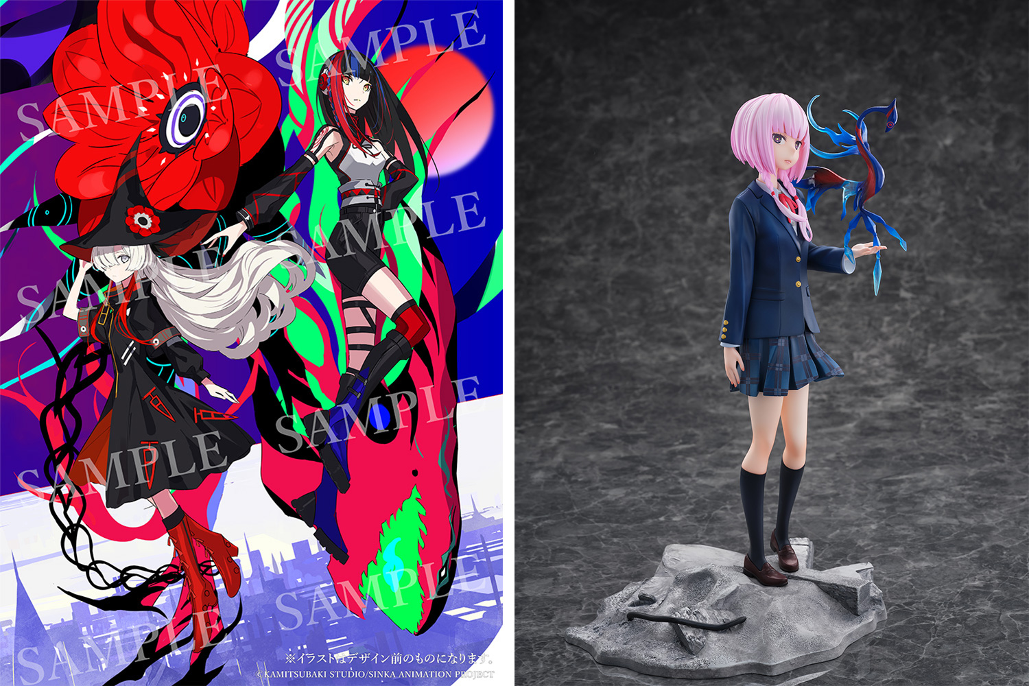 神椿市建設中。Blu-ray Vol.3　《森先化歩 1/7スケールフィギュア付き完全数量限定版》