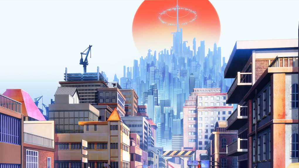 神椿市建設中。 TVアニメ『神椿市建設中。』ティザービジュアル＆ティザーPVが